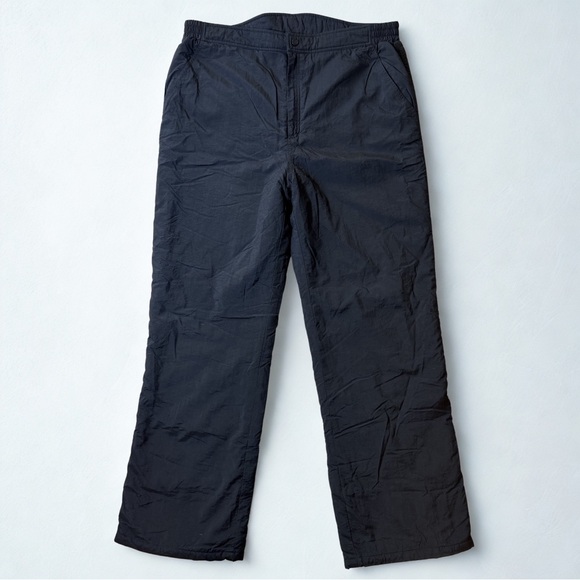 Helly Hansen XL Insulated Snow Pants Unisex Black Back Rise Gorpcore Outdoor Ski